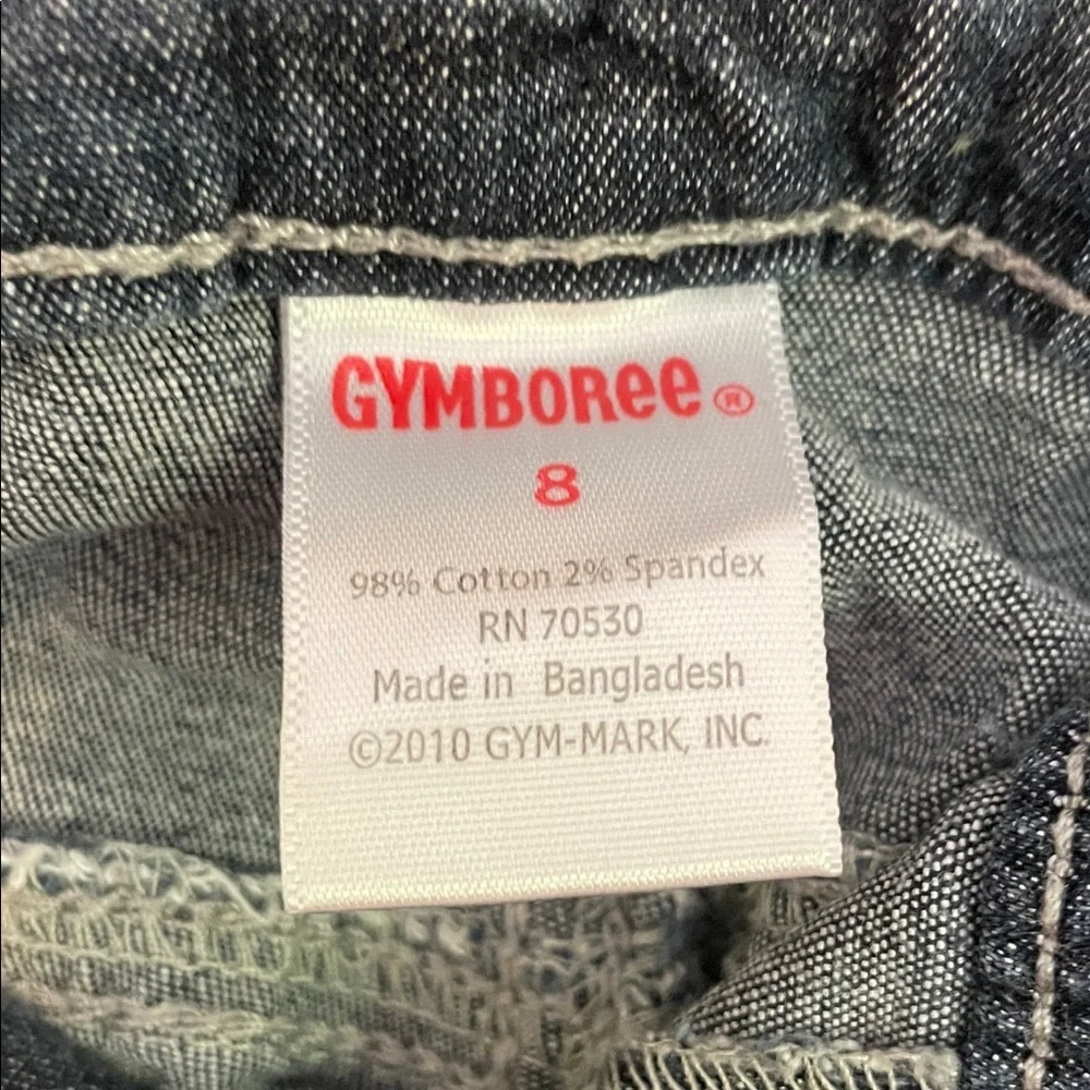 Gymboree Dark Blue Jeans with Sequins Details Girls size 8